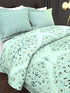 The White Moss DC London Double Bed 100% Cotton bedsheet with 2 pillow covers